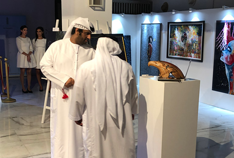 The Eagle Head nominated for the Global Art Awards Dubai