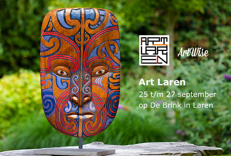 Expositie op Art Laren - 25 t/m 27 september