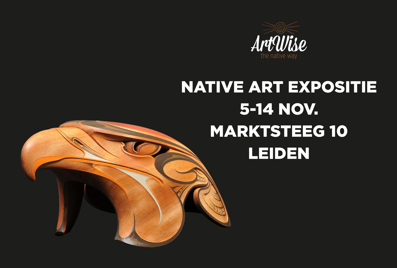 Native Art Expositie in Leiden, 5 till 14 november