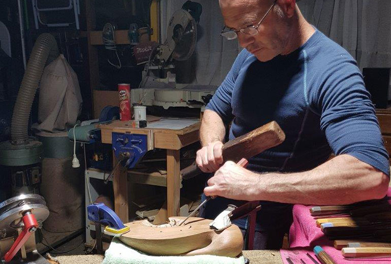 Making of van de Kiwi bird van Todd Couper