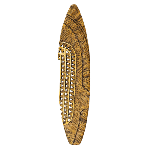 Shark surfboard Brown